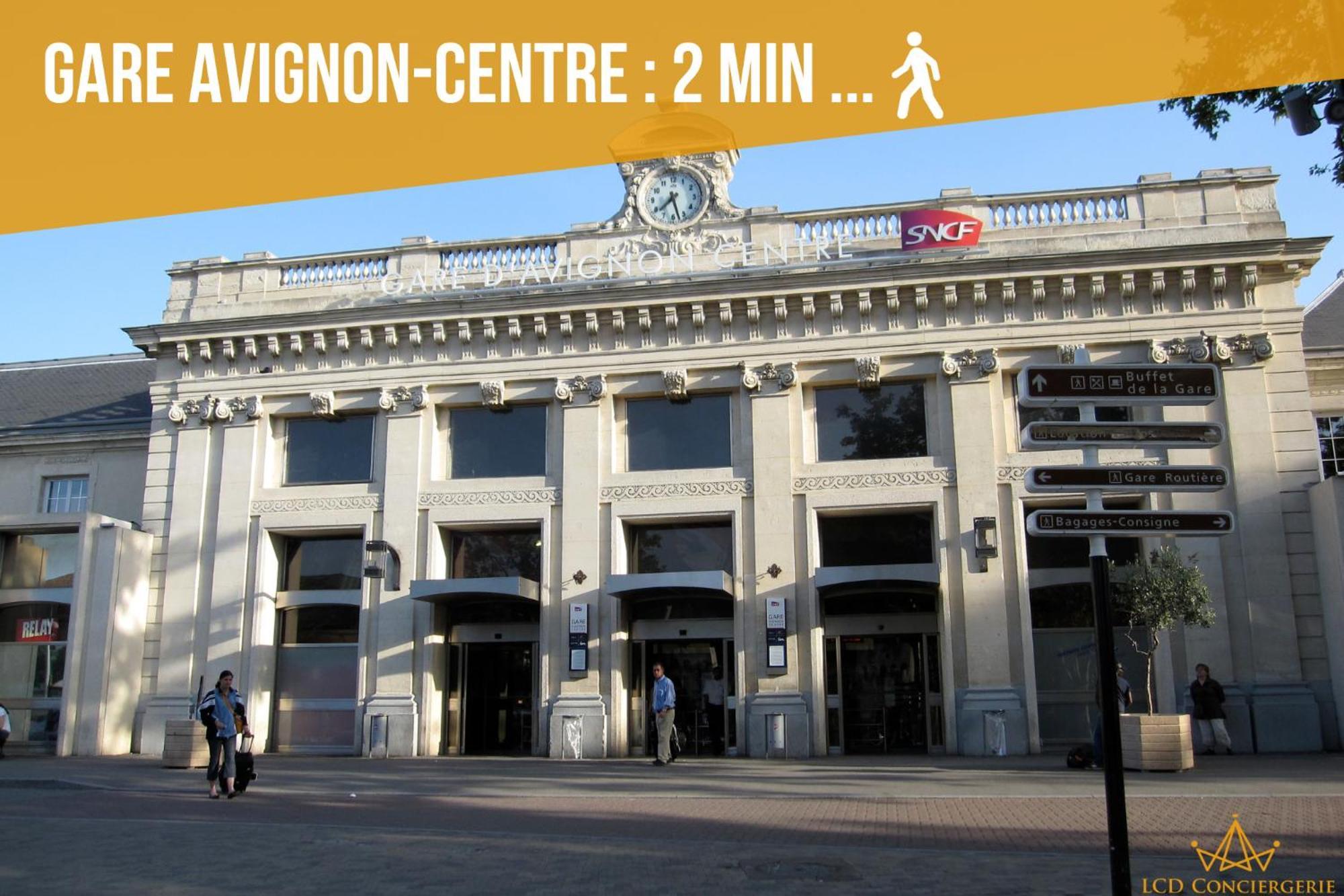 アヴィニョンLe Rive Droite - Gare Centre - Wifi - Terrasse - Face Rempartsアパートメント エクステリア 写真